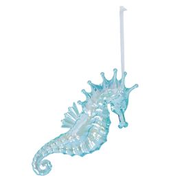 Enfeite Para Pendurar Cavalo Marinho - Azul