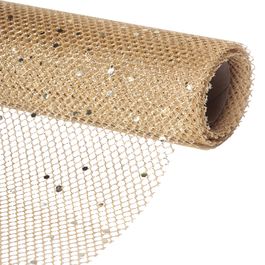 Tela Com Glitter - Ouro Velho