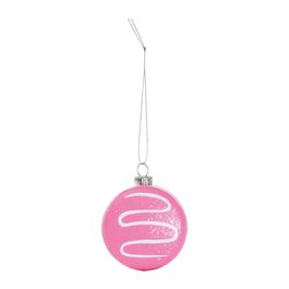 Enfeite Natalino Rosa Branco