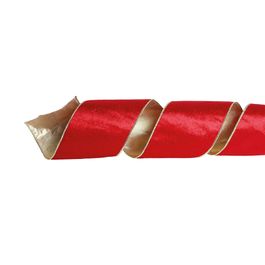 Fita Aramada Vermelho / Ouro