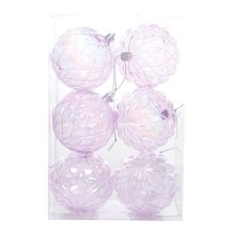 Enfeite Bola Losango - Lilas