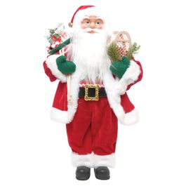 Papai Noel Decorativo Com Presentes - Colorido