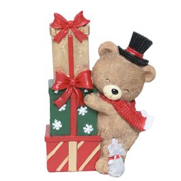 Urso Decorativo Resina - Colorido