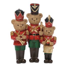 Urso Decorativo Soldado De Chumbo - Colorido