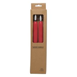 Vela Com Led - Vermelho Escuro