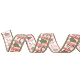Fita Aramada Vermelho / Verde / Branco