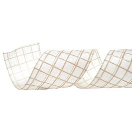 Fita Aramada - Champagne / Ouro / Branco