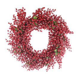 Guirlanda Com Frutas - Vermelho