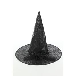 Chapeu De Bruxa Preto