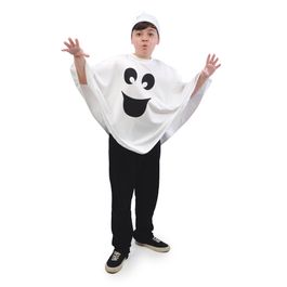 Poncho com Gorro Fantasma