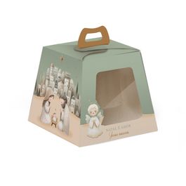 Caixa Panetone Com Visor Belém