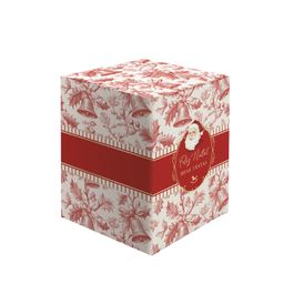 Caixa Para Panetone Essência Nostalgia Vermelho