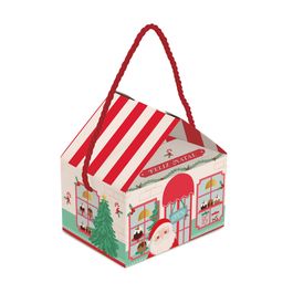 Caixa Casinha Surpresa Do Noel Vermelho