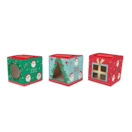 Caixa Visor Pop Surpresa Do Noel Sortido Vermelho