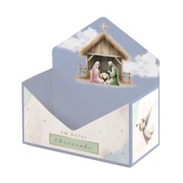 Mini Envelope Sagrado Azul