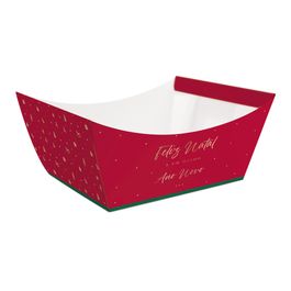 Cesta Bella Essência Vermelho
