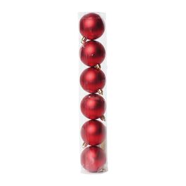 Bola Em Tubo Fosca Vermelho