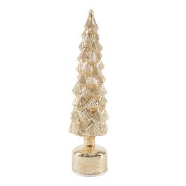 Arvore Decorativa Com Led Ouro