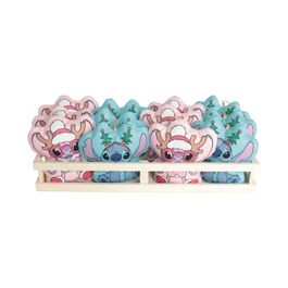 Mini Box Stitch - Azul / Rosa