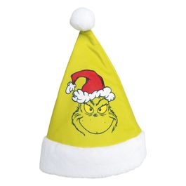 Gorro Grinch - Verde / Branco / Vermelho