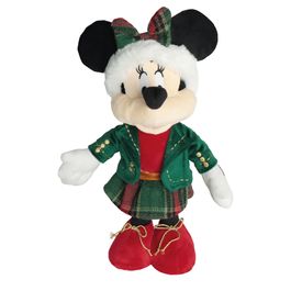 Pelucia Minnie - Verde / Vermelho