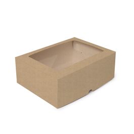 Caixa Frame Com Visor Kraft Pardo
