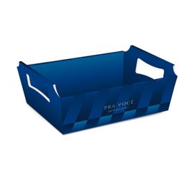 Cesta De Cartao Benício Azul