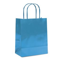 Sacola De Papel -  Azul Denin