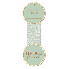 Lacre Para Sacola Boho Verde