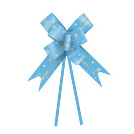 Laço Pronto Feliz Aniversário Azul