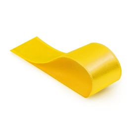 Fita De Cetim Liso Amarelo Canario