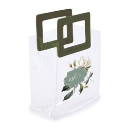 Sacola Pvc Alça Retangular Com Amor