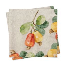 Guardanapo De Papel Caju Marrom