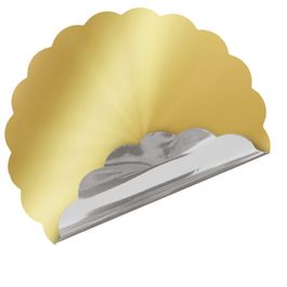 Tapetinho Para Doces Metalizado Ouro Brilho