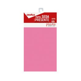 Papel Seda Autosserviço Liso Rosa Médio
