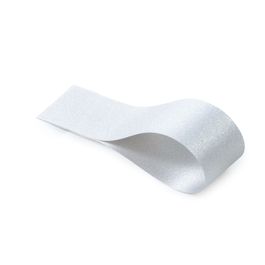 Fita Plástica Glitter Prata