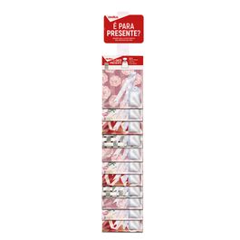 Kit Saco Autosserviço Com Clip Strip Feminina / Casual Sortido Colorido