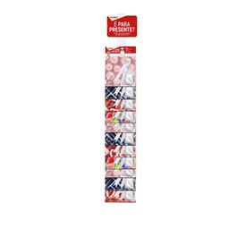 Kit Saco Autosserviço Com Clip Strip Sortido Colorido