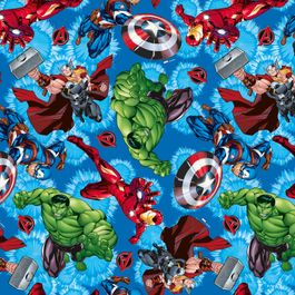 Saco para Presente Perol Vingadores Em Ação Colorido