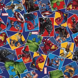 Saco Para Presente Metal Heróis Marvel