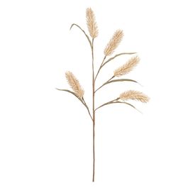 Galho Folhagem 65cm - Bege