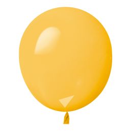 Balão de Látex Sólido Amarelo Girassol