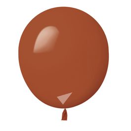 Balão de Látex Sólido Marrom